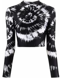 Philipp Plein - Tie-Dye Cropped Top - Lyst
