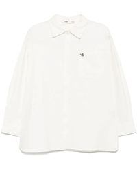 B+ AB - Blouse Met Geborduurd Logo - Lyst
