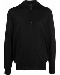 Billionaire - Pullover Zip Jumper - Lyst