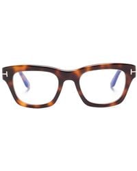 Tom Ford - Lunettes De Vue À Monture Rectangulaire - Lyst