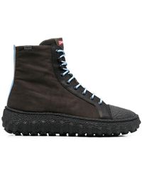 Camper - Ground Leather Ankle Boots - Lyst