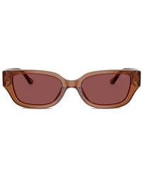 COACH - Logo-Plaque Square Sunglasses - Lyst