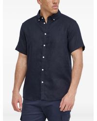 Les Deux - Kris Hemd aus Leinen - Lyst