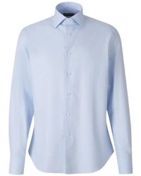 Canali - Long-Sleeve Button-Down Shirt - Lyst