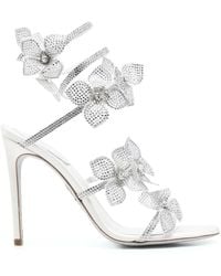 Rene Caovilla - 105Mm Floriane Sandals - Lyst