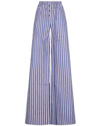 ANDAMANE - Lana Gestreepte Broek - Lyst