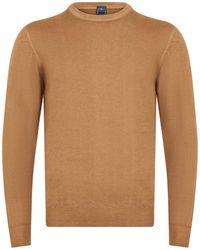 Fedeli - Crew-Neck Long-Sleeve Sweater - Lyst