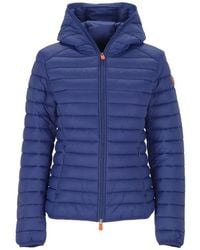 Save The Duck - Daisy Quilted Hooded Jacket - Lyst