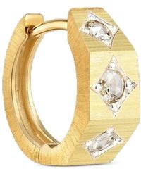 Marie Lichtenberg - Small Ecrou Coco Diamond Earring - Lyst