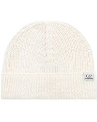 C.P. Company - Extrafine Merino Wool Fisherman Beanie Hat - Lyst