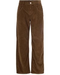 CYCLE - Pantaloni Dritti A Coste - Lyst