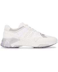 Hogan - Low-Top Lace Up Sneakers - Lyst