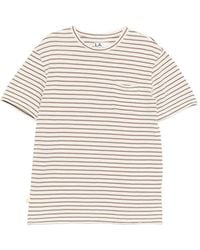 La Paz - Striped-Pattern T-Shirt - Lyst