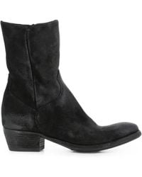Pantanetti - Bottines À Fini En Daim - Lyst
