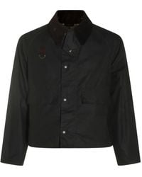 Barbour - Corduroy-Collar Button Jacket - Lyst