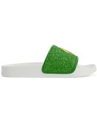 Giuseppe Zanotti - Brett Glitter Slides - Lyst