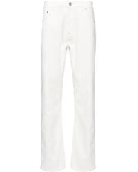 Etro - Paisley-jacquard Straight-leg Jeans - Lyst