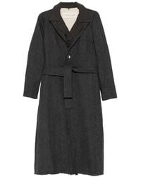A Tentative Atelier - Johnston Belted Coat - Lyst