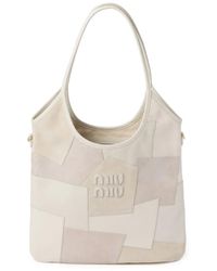 Miu Miu - Ivy Leather Patchwork Bag - Lyst