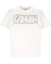 Lanvin - Graphic T-Shirt - Lyst
