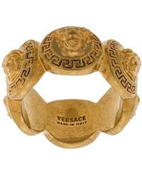 Versace - Medusa ring - Lyst