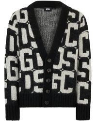 Gcds - Cardigan mit Monogramm-Print - Lyst