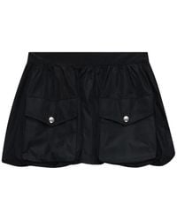 MSGM - Cargo-Pocket Mini Skirt - Lyst