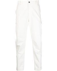 Eleventy - Cropped Cargo Trousers - Lyst
