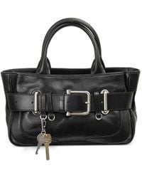 OSOI - Mini Brocle Buckled Leather Tote Bag - Lyst