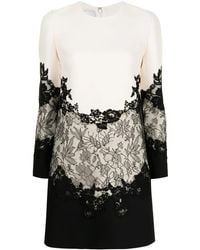 Valentino Garavani - Kleid Mit Spitze - Lyst