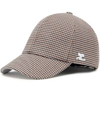 Courreges - Gogo Checked Cap - Lyst