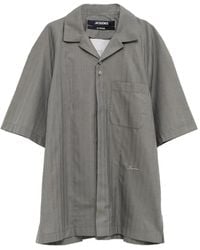 Jacquemus - Romarin Overhemd Met Korte Mouwen - Lyst