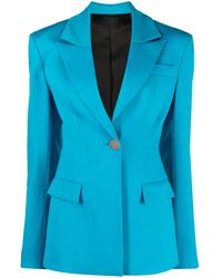 The Attico - Single Breasted Blazer - Lyst