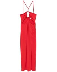 Nissa - Hardware-Detailed Midi Dress - Lyst