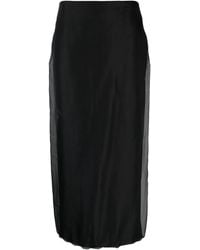Blanca Vita - Galtonia Pencil Midi Skirt - Lyst