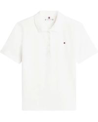 Tommy Hilfiger - Collared Short-Sleeve Polo Top - Lyst