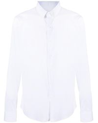 Sandro - Long-sleeve Cotton-blend Shirt - Lyst