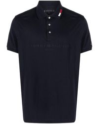 Tommy Hilfiger - Logo-print Cotton Polo Shirt - Lyst