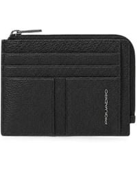 Piquadro - Zipped Cardholder - Lyst