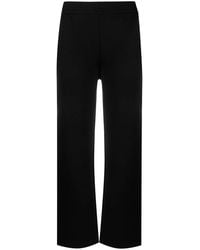 Max Mara - 'Max Mara Tapered Cotton-Jersey Trousers - Lyst