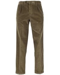 Briglia 1949 - Pleated Corduroy Trousers - Lyst