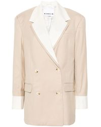 Remain - Two-Tone Double-Breasted Blazer - Lyst