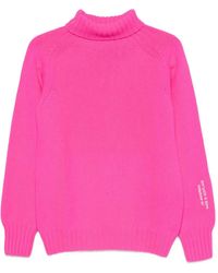 JW Anderson - Roll-Neck Ribbed-Trim Sweater - Lyst
