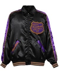 Needles - Logo-Patch Bomber Jacket - Lyst