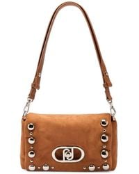 Liu Jo - Medium Lapuffy Logo-Plaque Cross-Body Bag - Lyst