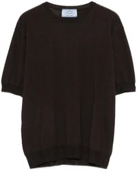 Prada - T-Shirt Met Korte Mouwen - Lyst