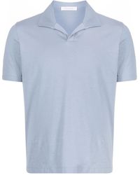 Cruciani - Spread-collar Polo Shirt - Lyst