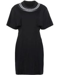 Givenchy - Cutout Printed Cotton-Jersey Mini Dress - Lyst