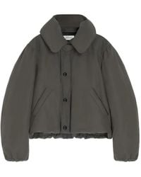 Lemaire - Piumino Con Collo A Palloncino - Lyst