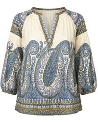 BOTEH - Blouse Arcadia À Motif Cachemire - Lyst
